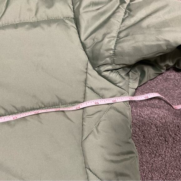 R 88 Rothschild Kids XL (16)  Coat Green Faux Fur Good - Picture 9 of 13